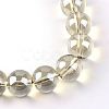 Electroplate Glass Beads Strands EGLA-Q062-8mm-A11-2