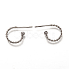 Non-Tarnish 304 Stainless Steel Stud Earring Findings STAS-L252-001P-2
