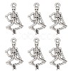 SUNNYCLUE 100Pcs Tibetan Style Alloy Pendants TIBE-SC0004-56AS-RS-1