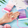 30 Yards 6 Colors Polyester Ribbon OCOR-TAC0028-06A-6
