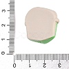 Environmental Protection Theme Opaque Resin Cabochons CRES-Z013-03D-3