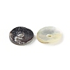 Natural Akoya Shell Flat Round Charms BSHE-Z003-39A-2