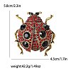 Alloy Rhinestone Brooch for Backpack Clothes PW-WG27B6F-04-1