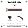 Polyester Eyeglasses Ear Grip AJEW-CN0006-74C-2