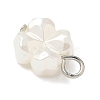 10Pcs 2 Colors Plastic Pearl Charms PALLOY-JF04027-5