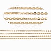 3.28 Feet Ion Plating(IP) 304 Stainless Steel Cable Chains X-CHS-H007-01G-2