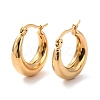 PVD Vacuum Plating 304 Stainless Steel Chunky Hoop Earrings for Women EJEW-F280-06A-G-2