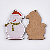 Printed Basswood Pendants LS-X-WOOD-S045-042-2