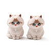 Ragdoll Cat Shape Food Grade Silicone Focal Beads SL-CBAAE23-01-1