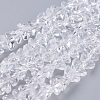 Transparent Glass Beads Strands EGLA-J146-6mm-NB01-1