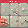 Christmas Theme DIY Fibre & Alloy Enamel Pendant Earring Making Kits DIY-SC0028-32-6