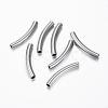 Tarnish Resistant 304 Stainless Steel Tube Beads STAS-H376-122-1