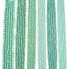 Electroplate Glass Beads Strands EGLA-A044-P2mm-A14-2