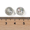 Transparent Electroplate Glass Beads EGLA-N002-31-G08-3