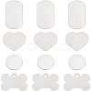 Aluminum Big Pendants ALUM-BC0001-38-1