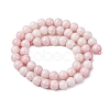Opaque Glass Beads Strands GLAA-T031-01O-15-3