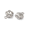 Rack Plating Alloy Rhinestone Pendants PALLOY-S186-09P-03-2