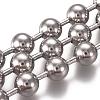 Non-Tarnish 304 Stainless Steel Ball Chains CHS-E021-13L-P-2