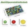 1050Pcs 10 Styles Glass Beads GLAA-YW0004-19B-3