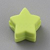 Star Silicone Focal Beads SIL-TAC0008-08H-1