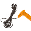 Cowhide Leather Cord WL-TAC0002-01A-1mm-5