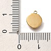 PVD Vacuum Plating 304 Stainless Steel Enamel Charms STAS-P371-078G-3
