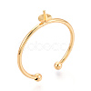 Brass Cup Peg Ring Settings LS-KK-N274-35G-1