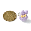 Bunny Resin Finger Ring RJEW-JR00638-01-3