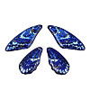 Epoxy Resin Pendants RESI-N045-02C-1