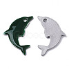201 Stainless Steel Enamel Pendants STAS-N088-16D-2