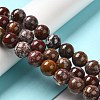 Natural Ocean Jasper Beads Strands G-H298-A13-05-2