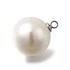 ABS Plastic Imitation Pearl Pendants FIND-H052-01I-01P-2