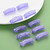 Transparent Crackle Acrylic Beads CACR-S009-001B-N47-6