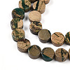 Natural Verdite Stone Beads Strands G-N346-06A-03-4