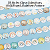 Glass Cabochons GGLA-PH0001-43A-4