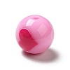 Two Tone Opaque Acrylic Beads SACR-K003-03C-2