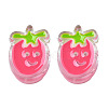 Transparent Acrylic Enamel Beads TACR-N012-004C-2