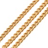 PVD Vacuum Plating 304 Stainless Steel Cuban Link Chains CHS-K016-03B-G-1