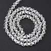 Imitate Austrian Crystal Bicone Glass Beads Strands GLAA-F029-4x4mm-13-4