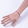 Natural Tiger Eye Bead Bracelets BJEW-JB04555-08-4