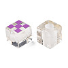 Transparent Resin European Beads RESI-N022-10A-B02-3