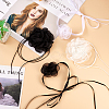 4Pcs 4 Styles Cloth & Polyester Flower Collar Choker Necklaces Set for Women Bride Wedding Party AJEW-TA0001-27-5