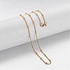 Brass Chain Necklaces MAK-F013-07G-1