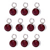 10Pcs Glass Rhinestone Charms STAS-TA0003-26D-1