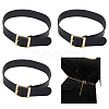 PU Leather Choker Necklaces with Alloy Clasp AJEW-WH0348-131A-1