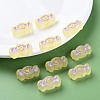 Transparent Acrylic Beads MACR-S374-05B-01-6