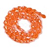 Transparent Electroplate Glass Beads Strands LS-EGLA-N013-T8mm-B09-2