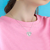 8Pcs 2 Colors Alloy Pendants FIND-LP0005-15-3