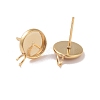 304 Stainless Steel Stud Earring Settings STAS-P166-14-8mm-2
