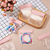 10Pcs Rectangle EVA Resealable Packaging Bags ABAG-TA0001-28C-7